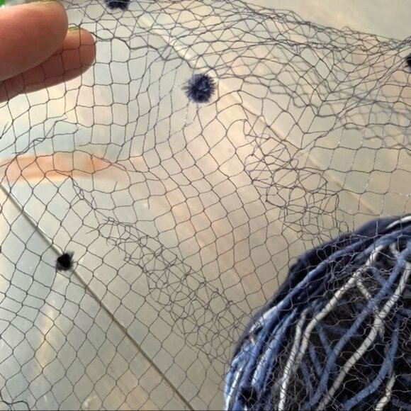 Vintage Maxine Hats Union Made Toque Netted Hat - Picture 10 of 10